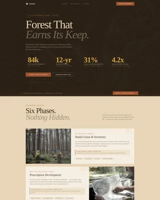 Complete Forestry & Timber Professional Website Template