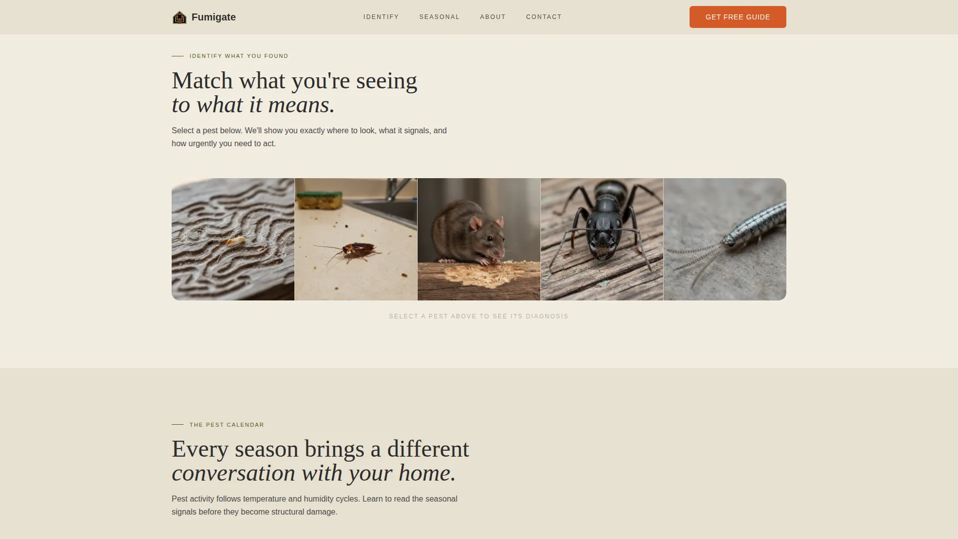 Pest & Crop Protection Professional Website Template