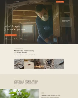 Pest & Crop Protection Professional Website Template