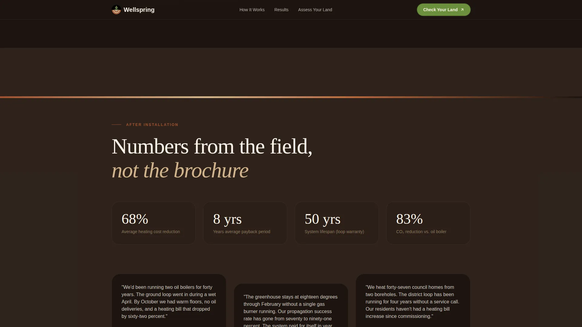 Renewable Energy Company Blog Website Template