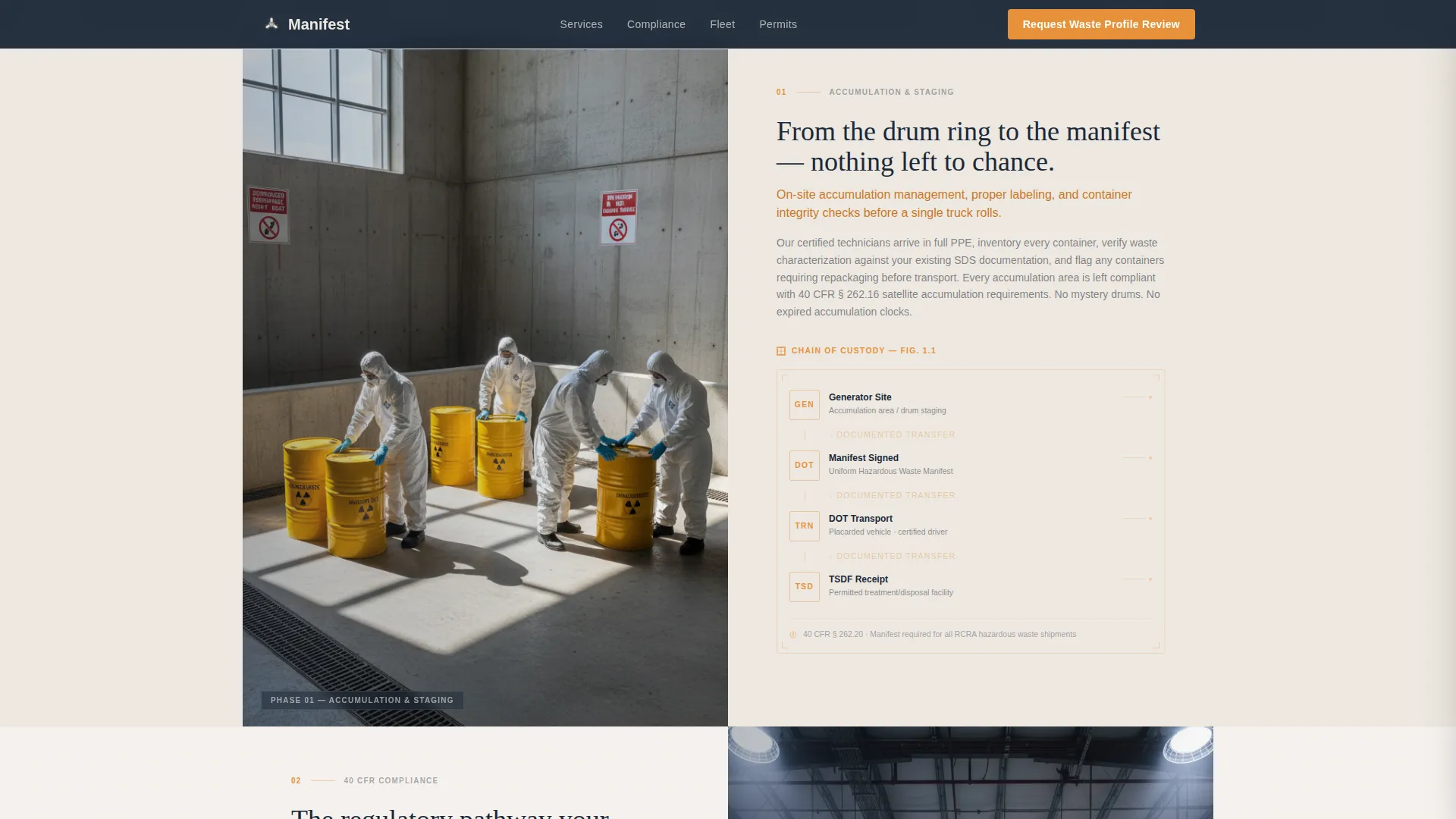 Water & Waste Management Professional Website Template