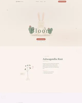 Vegetarian Food & Dining Professional Website Template