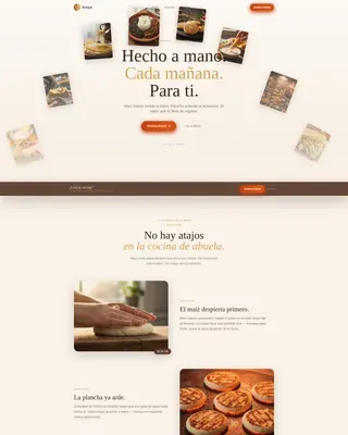Authentic Venezuelan Restaurant | Free Website Template | Rocket