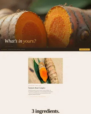 Whole30 Supplement Workshop Event Registration Landing Page