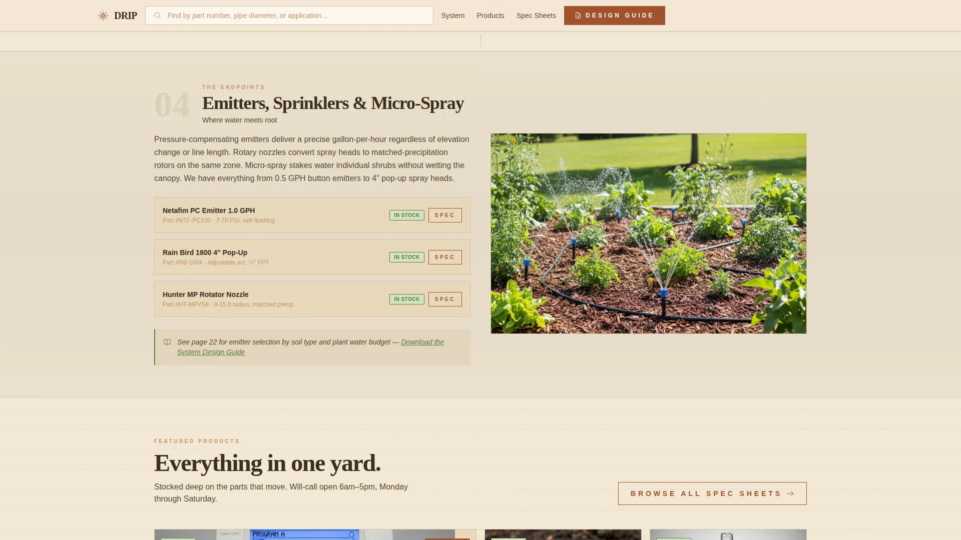 Specialist Agricultural Equipment & Supply Professional Website Template
