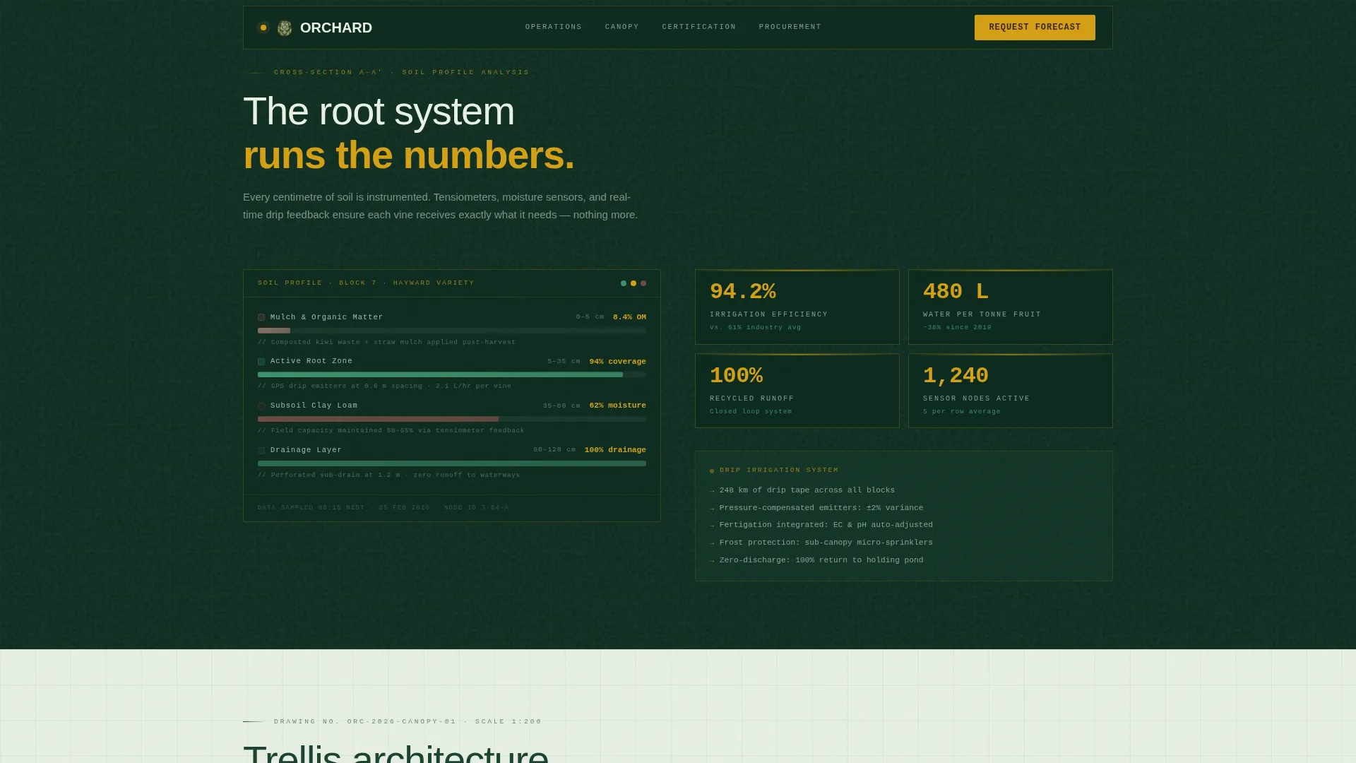 Precision Kiwifarm Landing Page Template