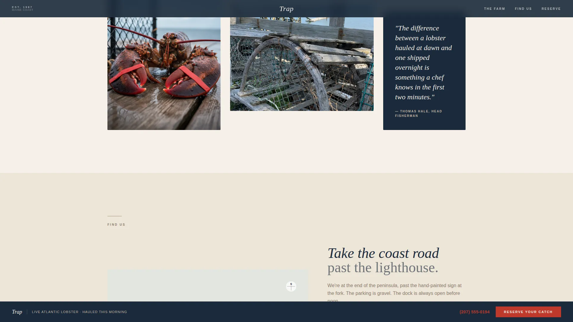 Specialty Farming Reviews Website Template