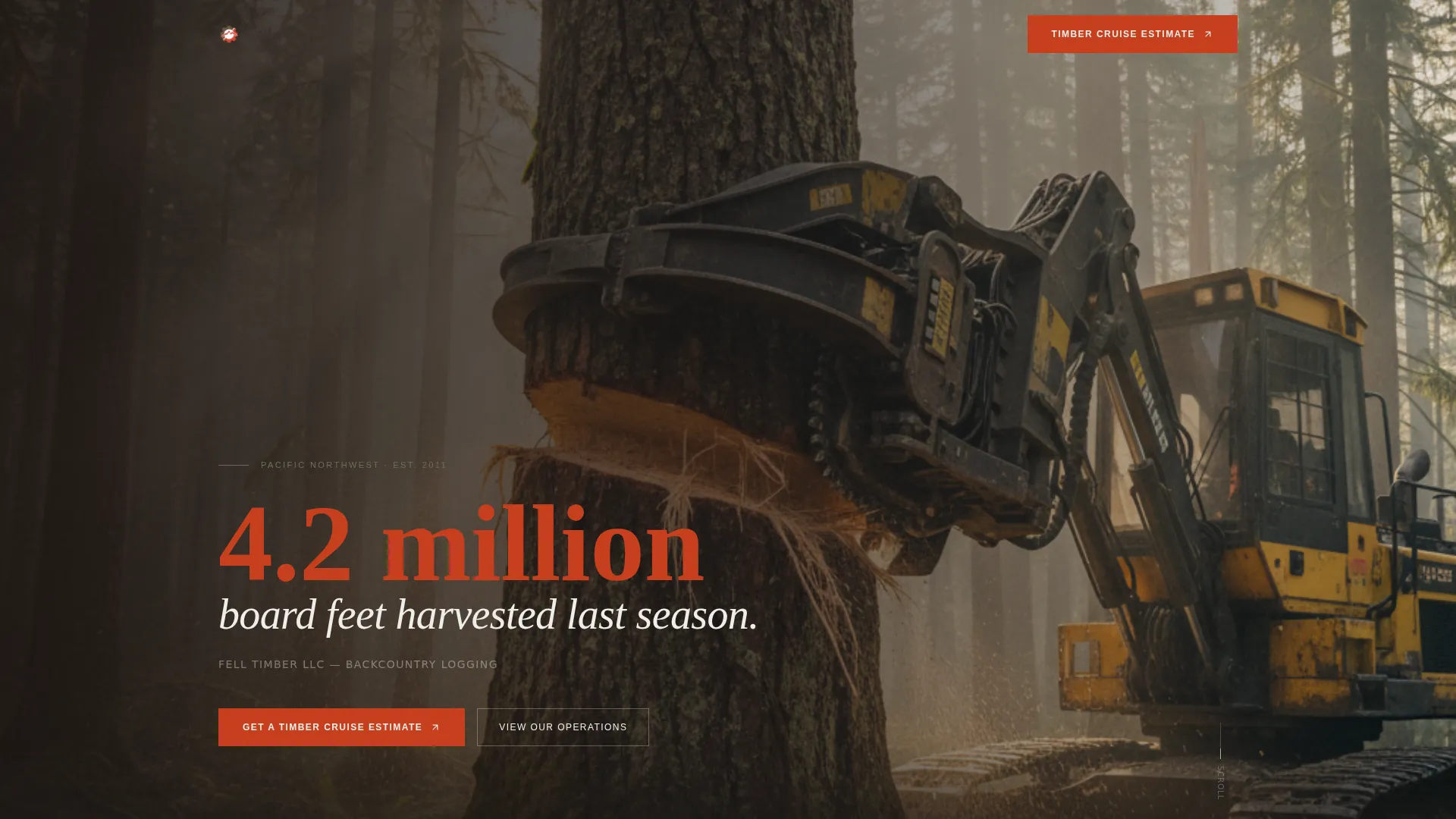 Forestry & Timber Reviews & Social Proof Website Template