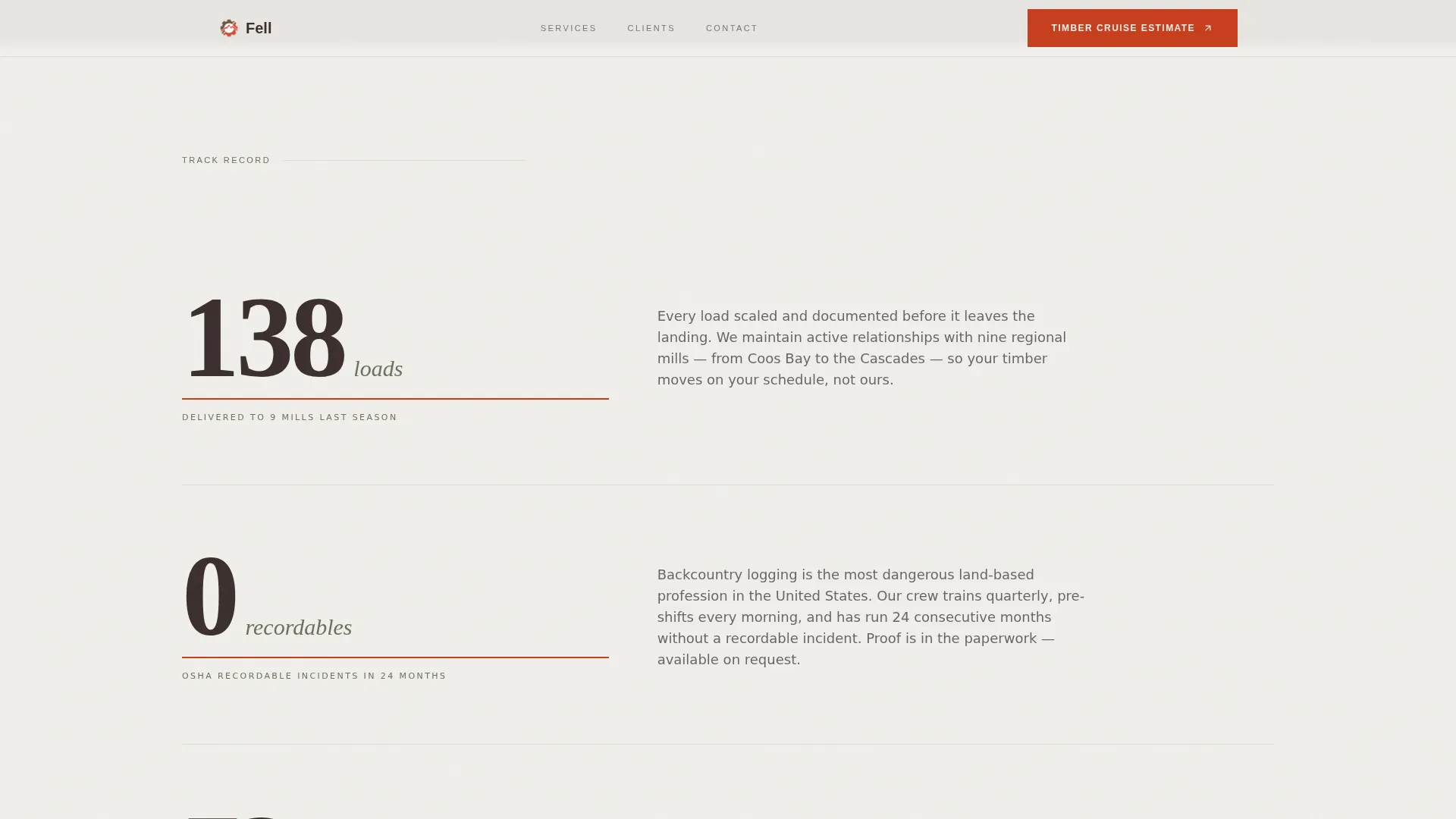 Forestry & Timber Reviews & Social Proof Website Template
