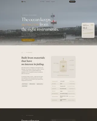 Climate & Environmental Monitoring Professional Website Template