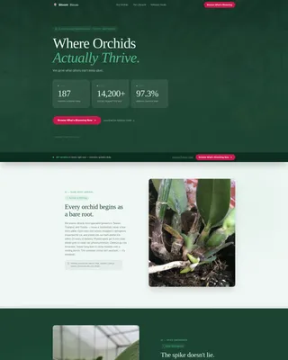 Greenhouse & Indoor Farming Professional Website Template