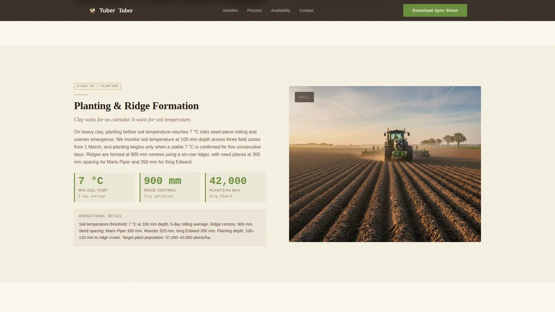 Fruit & Vegetable Farming Advanced Professional Website Template