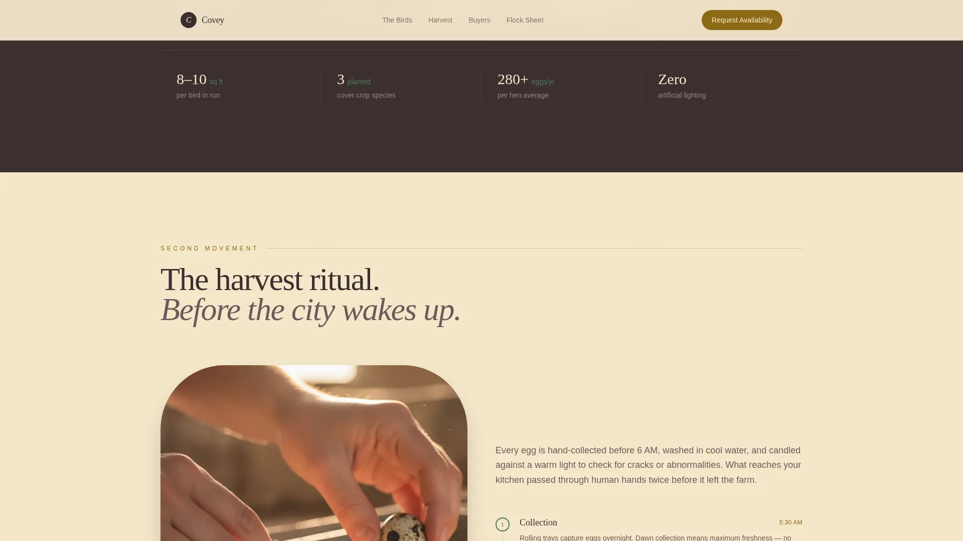 Specialty Farming Blog Website Template