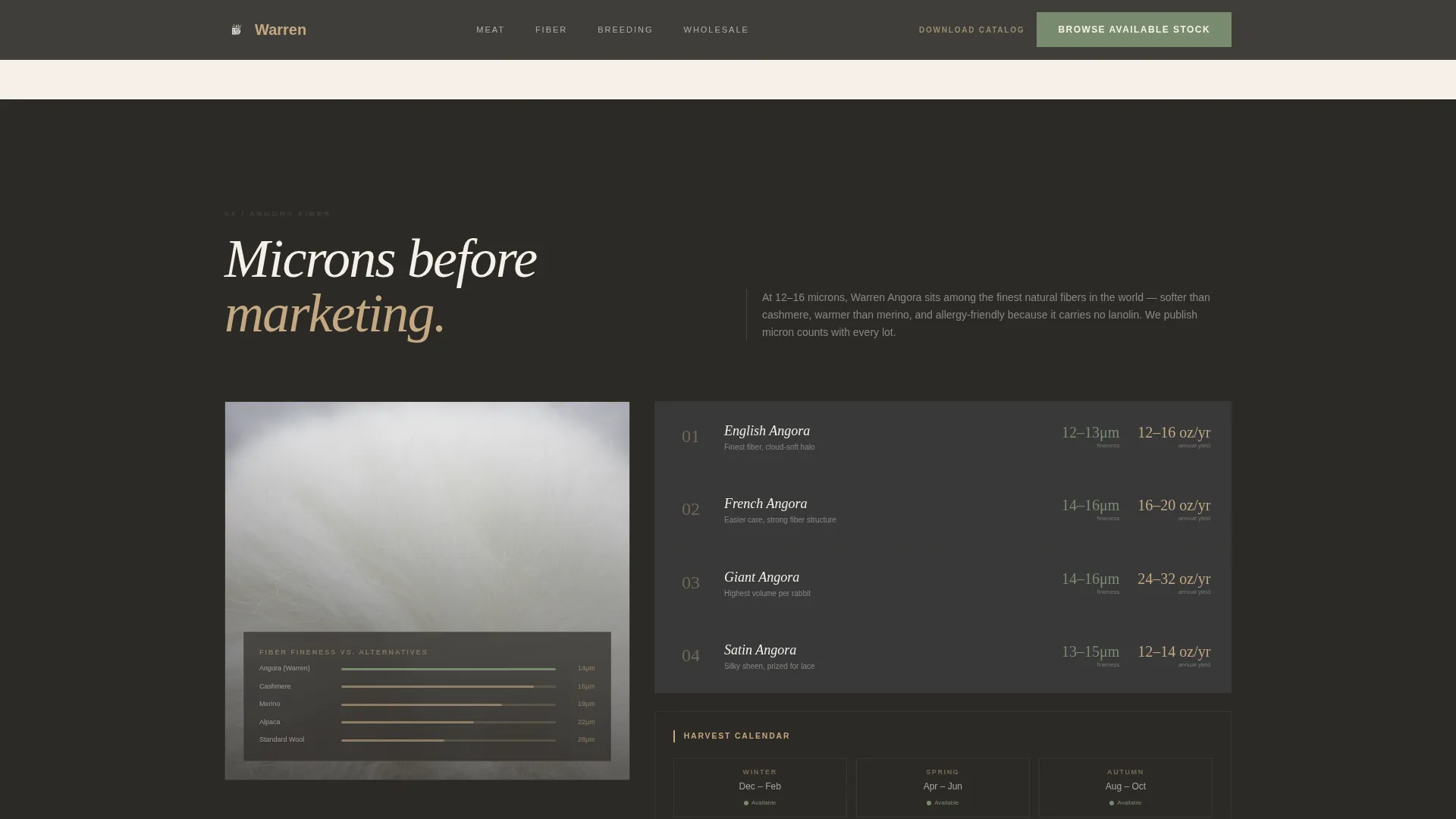 Livestock & Animal Husbandry Professional Website Template