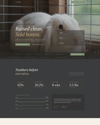 Livestock & Animal Husbandry Professional Website Template
