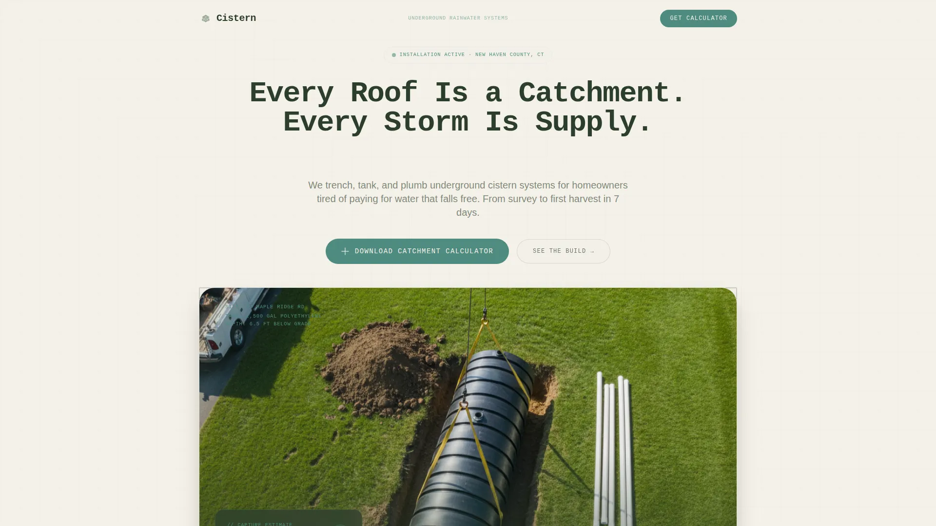 Soil & Water Conservation Reviews Website Template