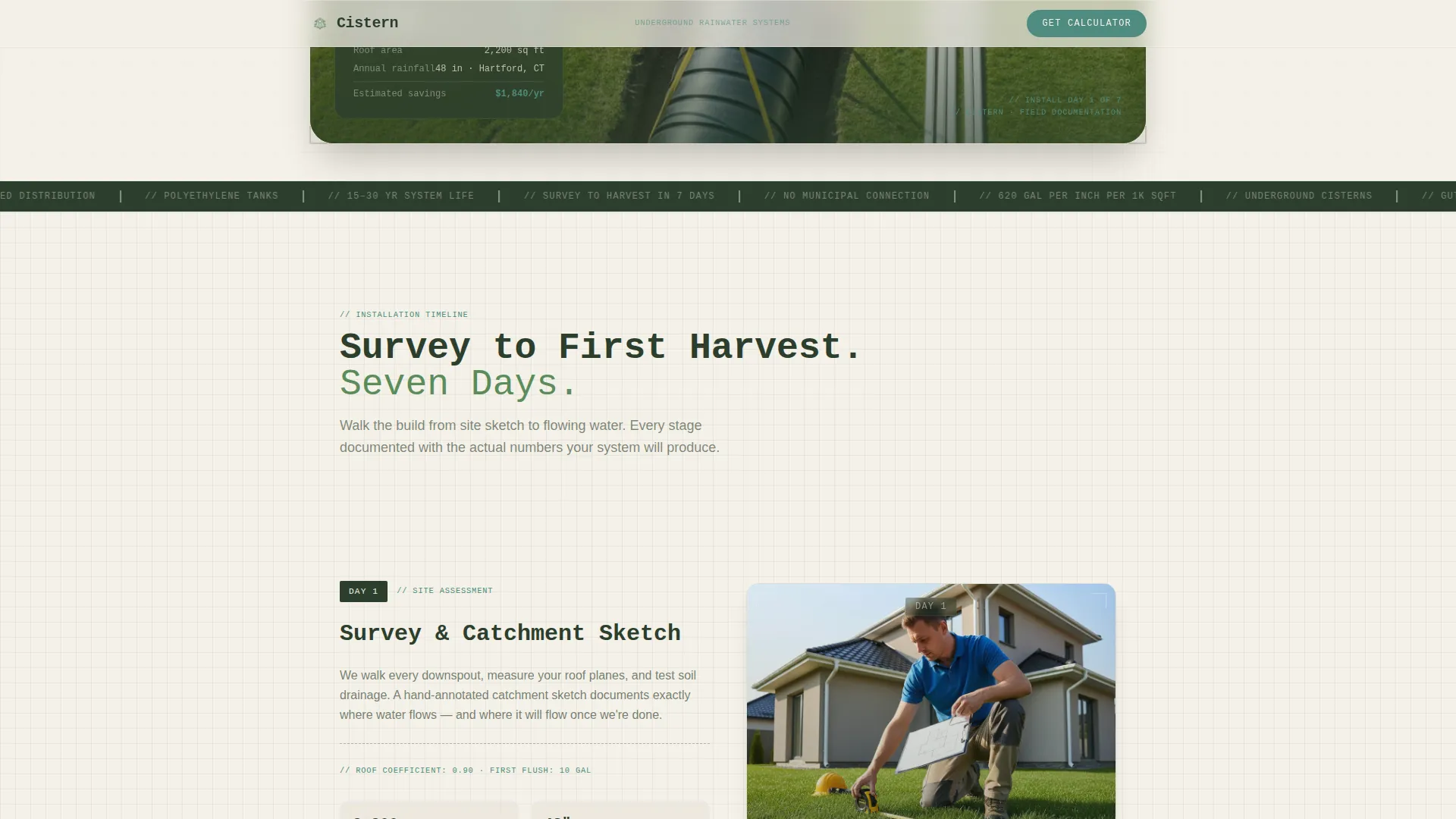 Soil & Water Conservation Reviews Website Template