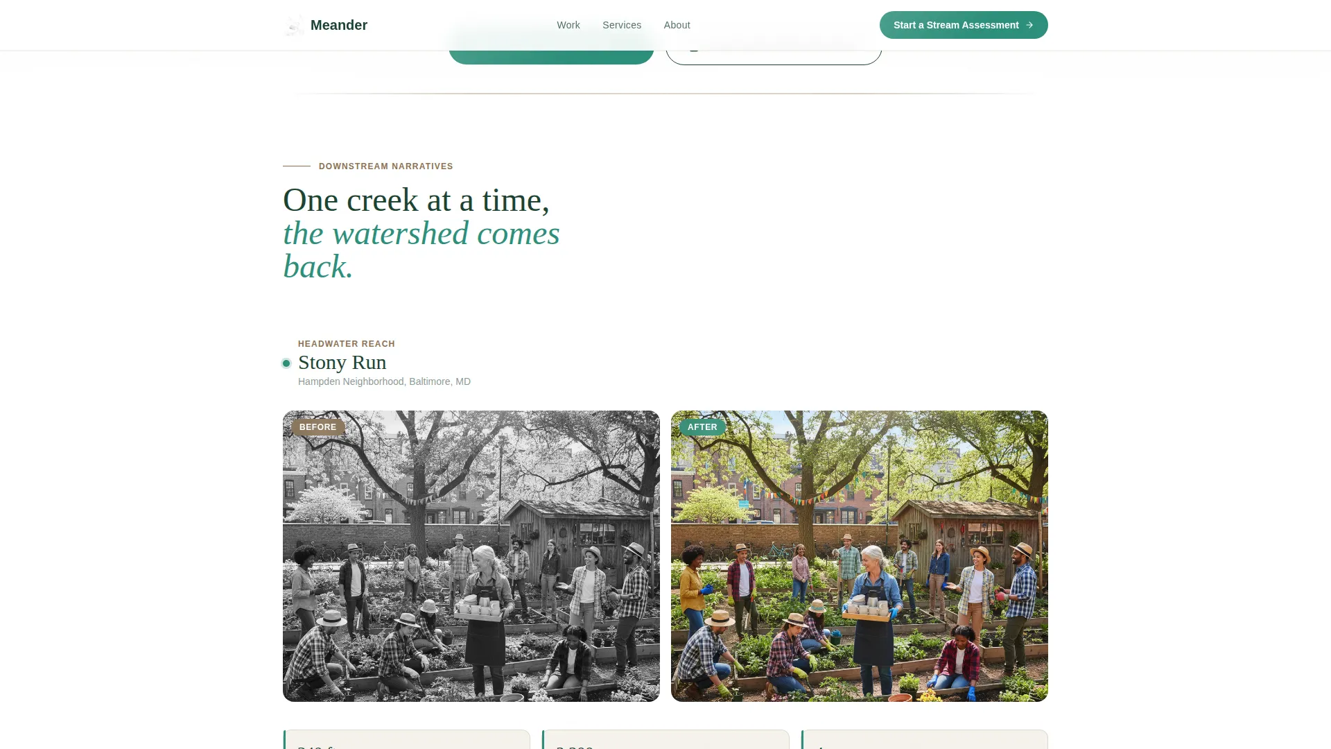 Soil & Water Conservation Specialist Booking Website Template