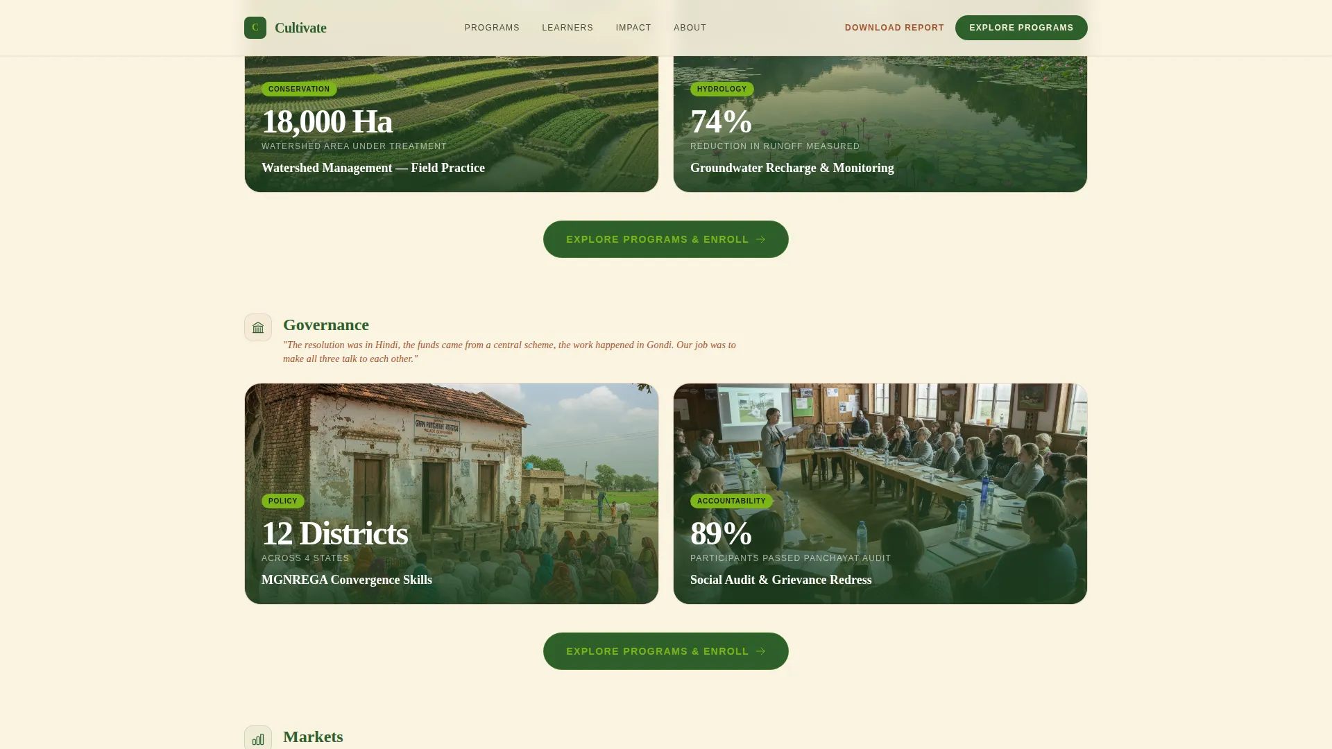 Agricultural Education & Extension Education Website Template