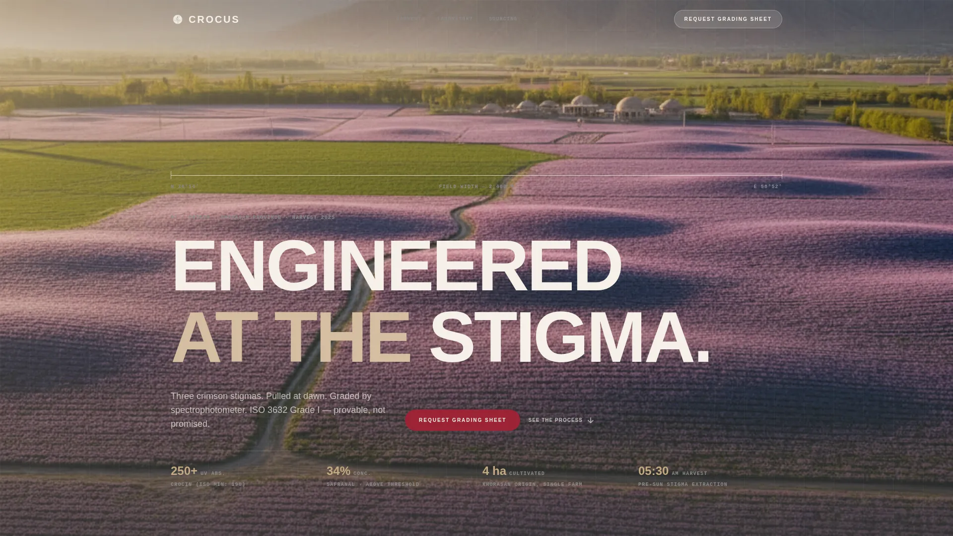 Spice & Herb Farm Specialist Professional Website Template