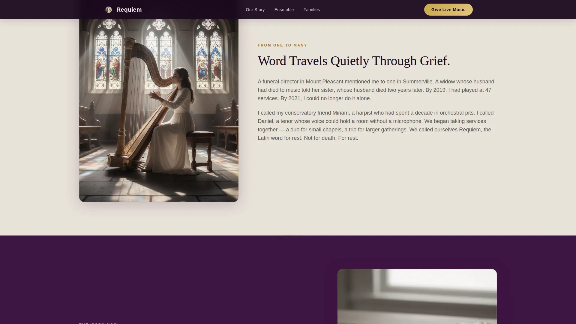 Local Funeral Services Professional Website Template