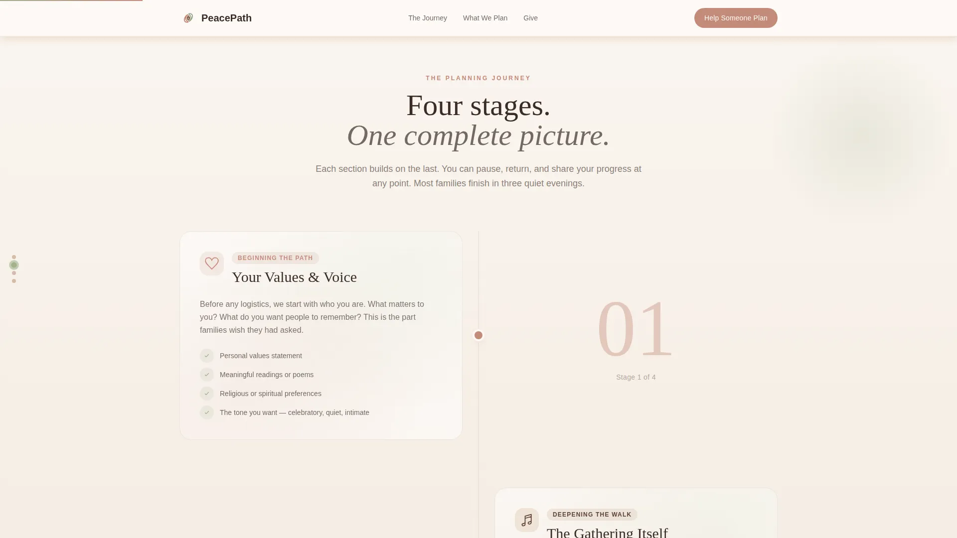 Funeral Specialist Professional Website Template