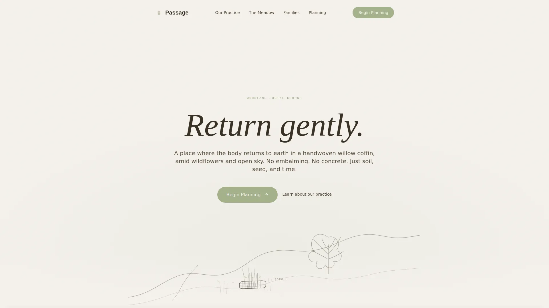 Funeral Home & Specialist Professional Website Template