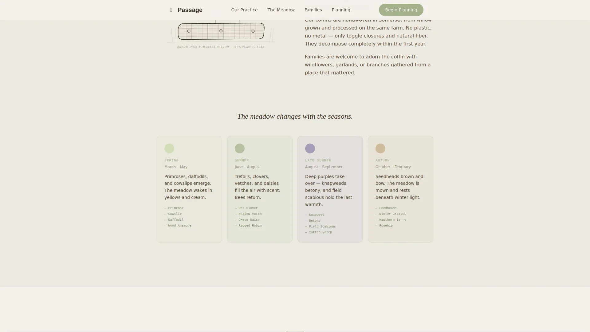 Funeral Home & Specialist Professional Website Template