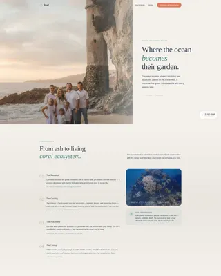 Premium Funeral Services Professional Website Template