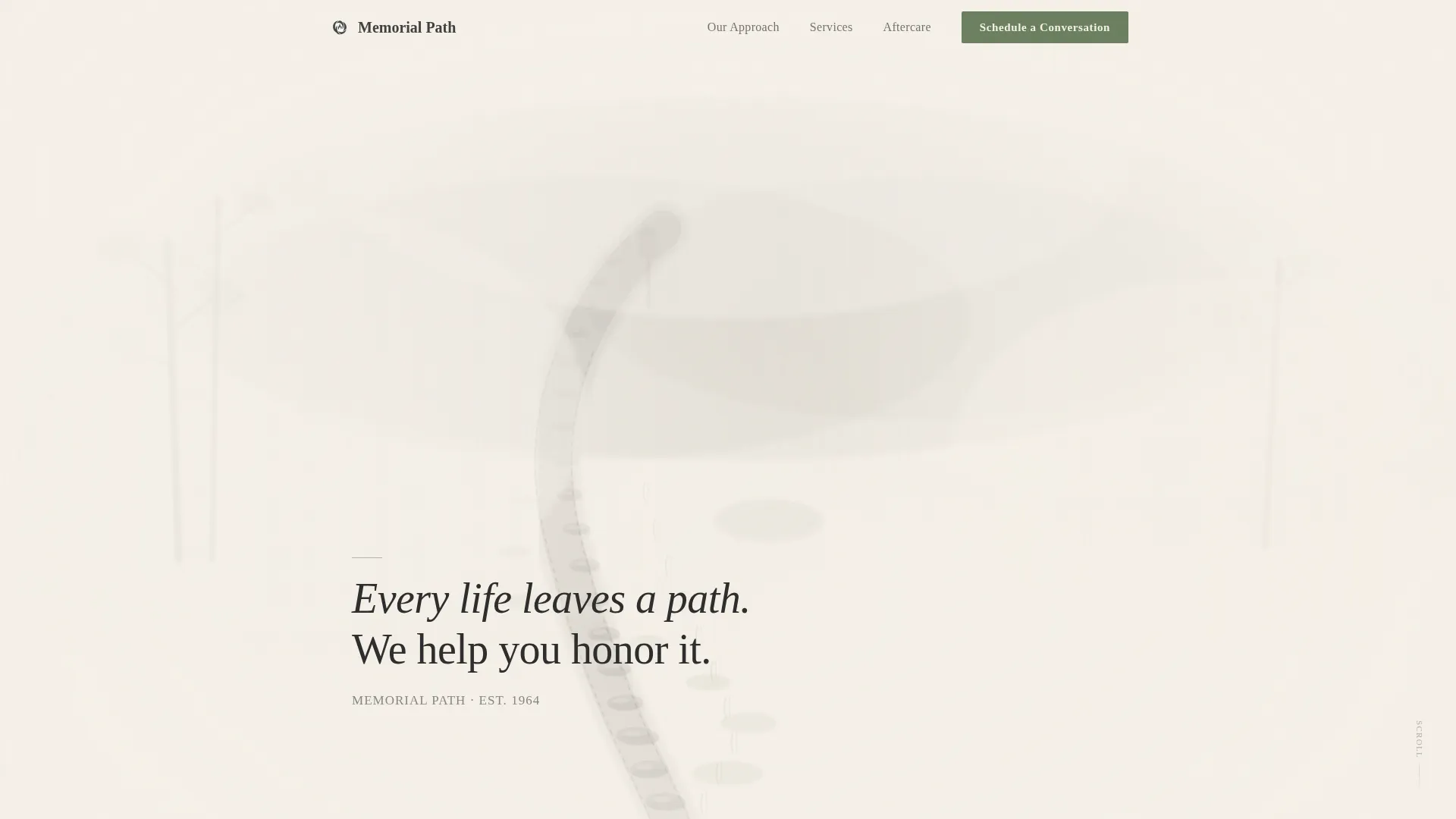 Funeral Home & Booking Website Template