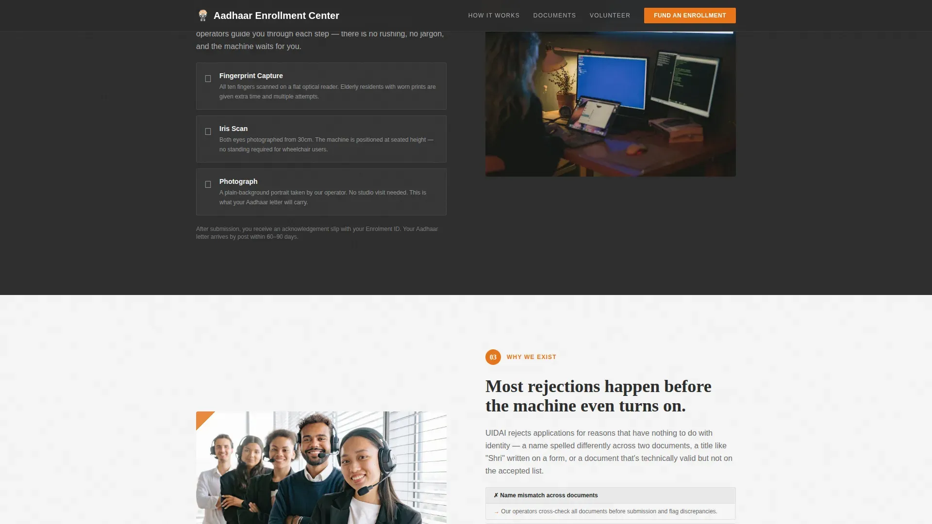 Verified Identity Services Landing Page Template