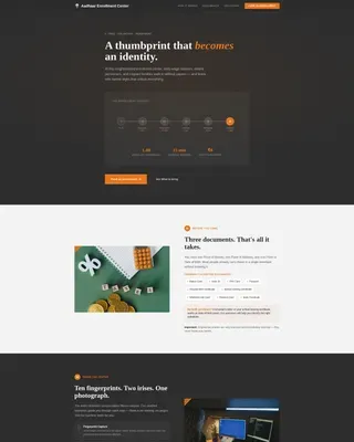 Verified Identity Services Landing Page Template