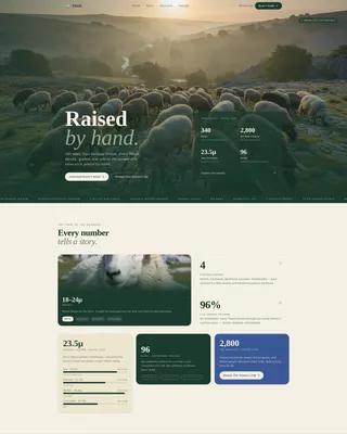 Livestock & Animal Husbandry Professional Website Template