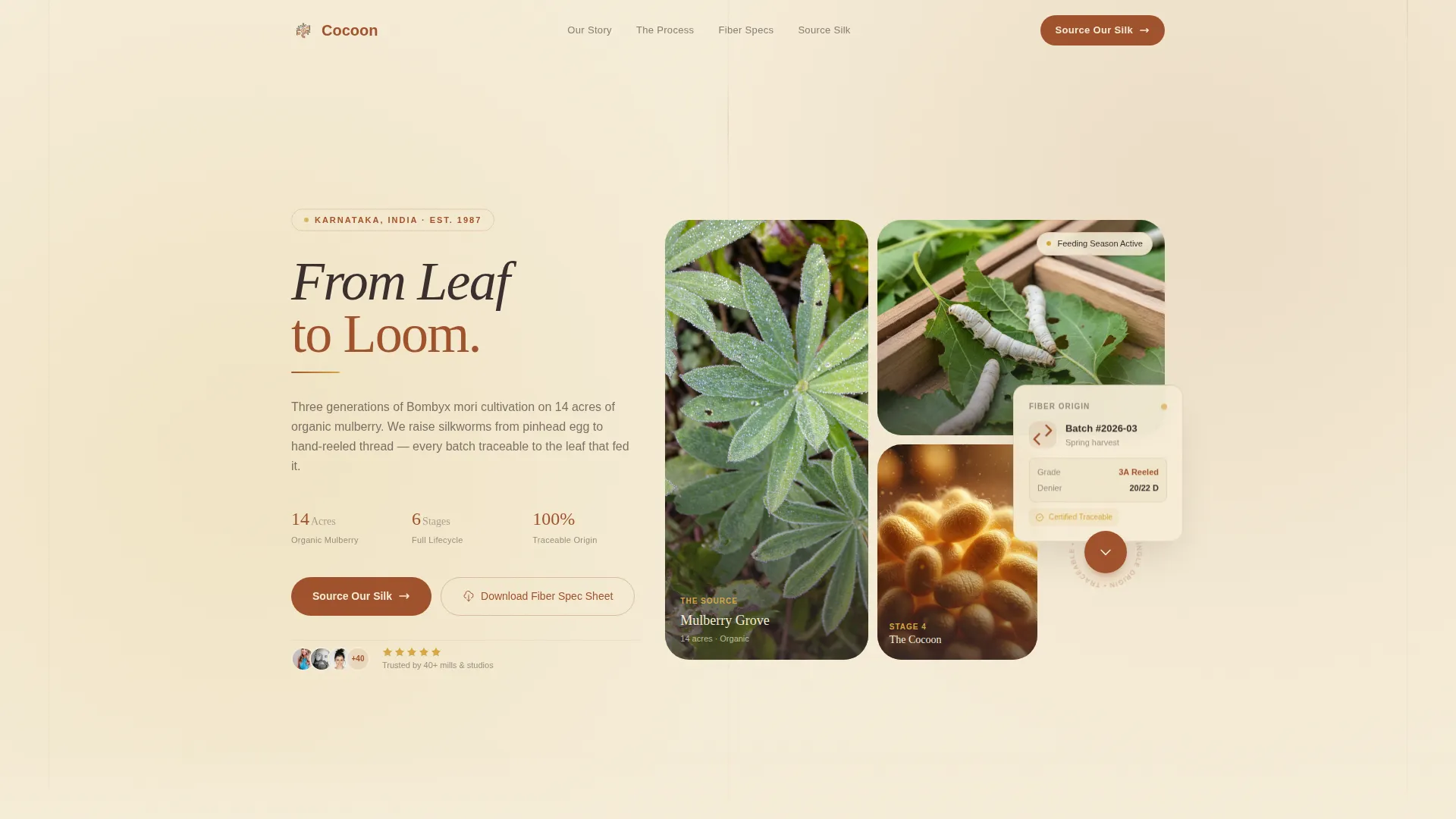 Specialty Farming Premium Professional Website Template