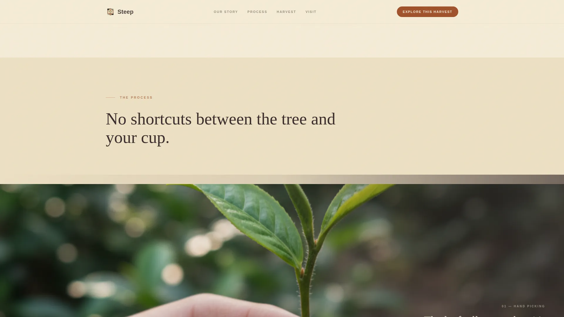 Spice & Herb Farm Blog Website Template