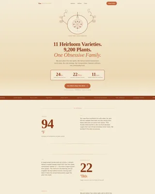 Fruit & Vegetable Farming Expert Professional Website Template
