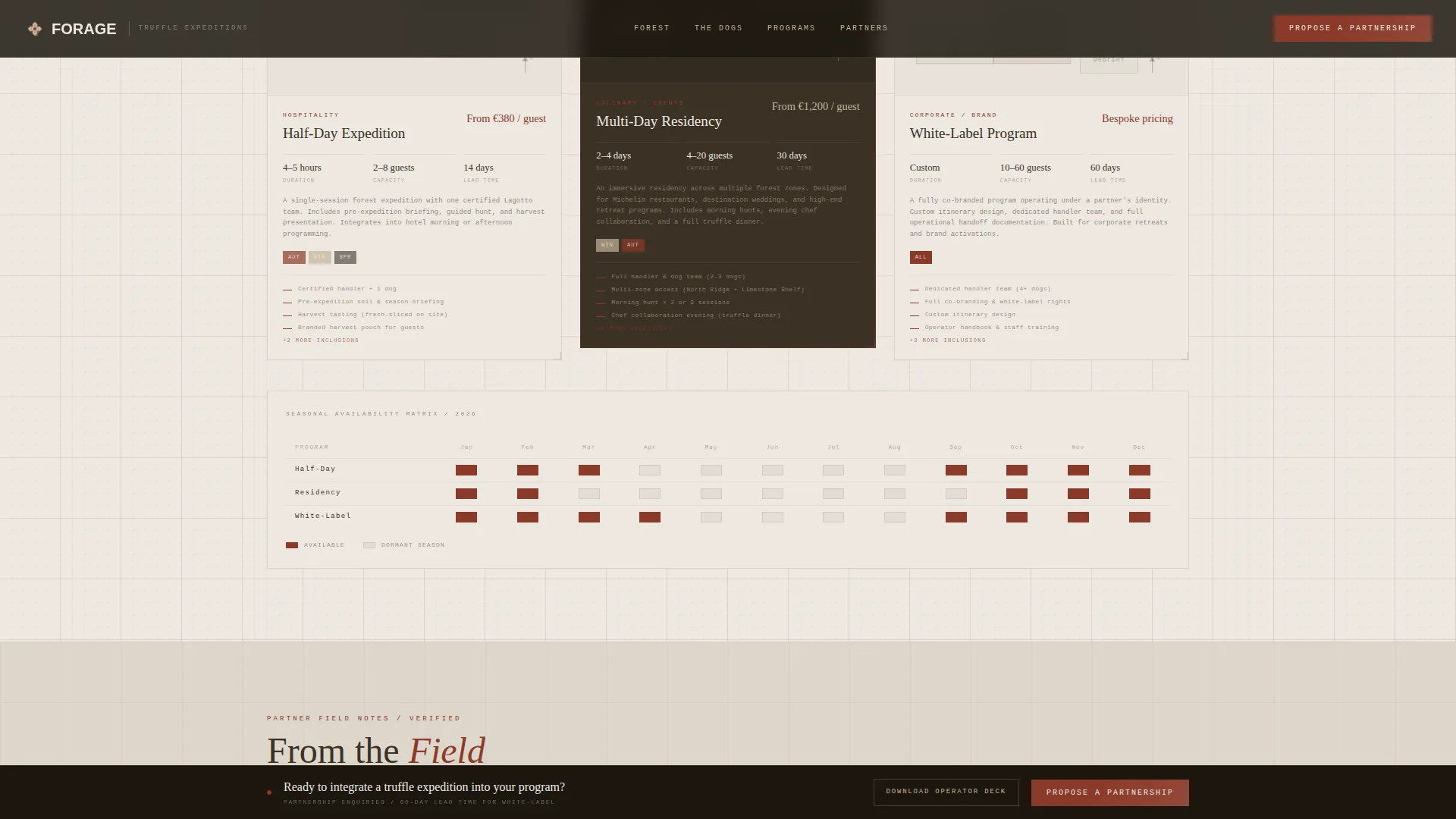 Agri-Tourism & Farm Experience Specialist Professional Website Template