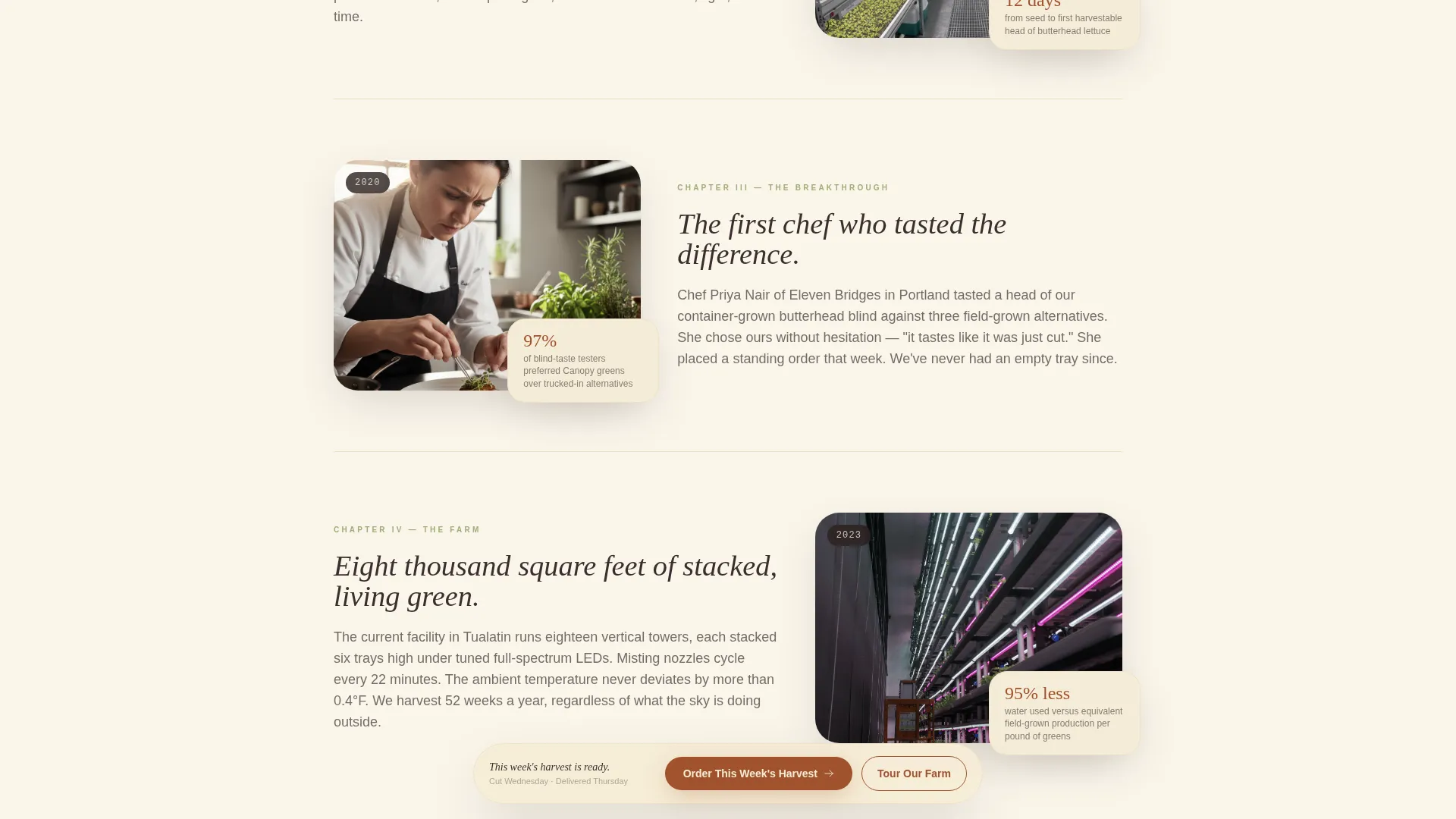 Agritech & Farm Tech Professional Website Template