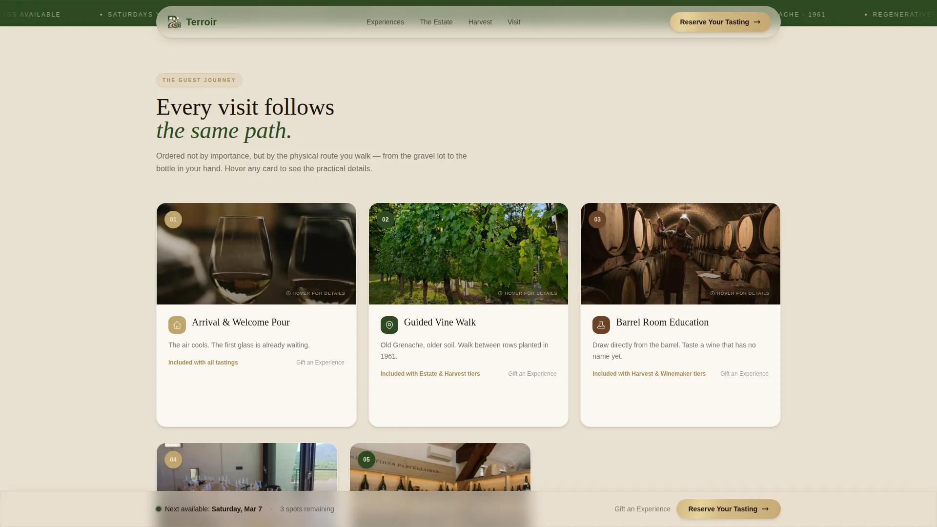 Agri-Tourism & Farm Experience Specialist Booking Website Template