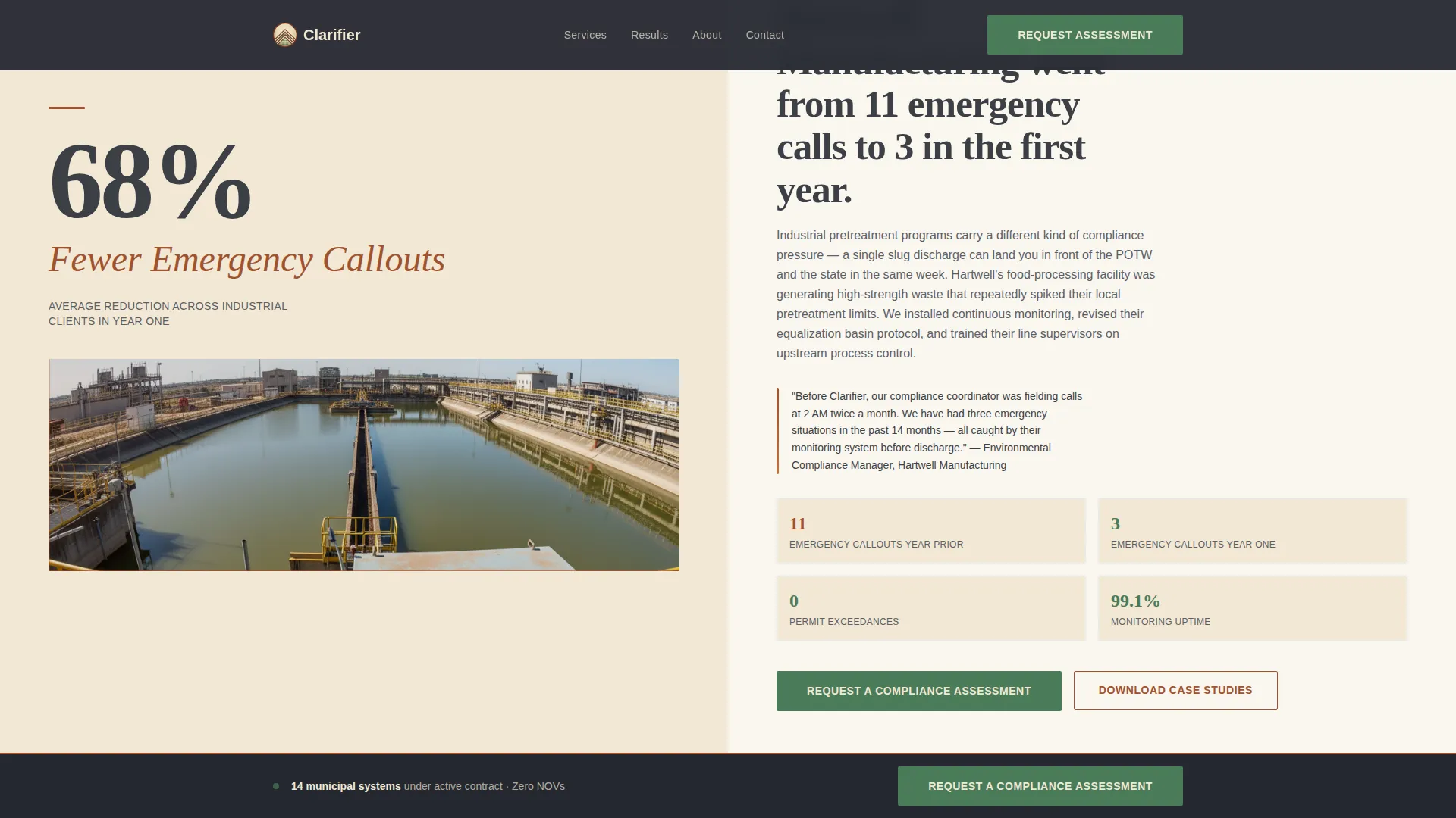 Water & Waste Management Directory Website Template