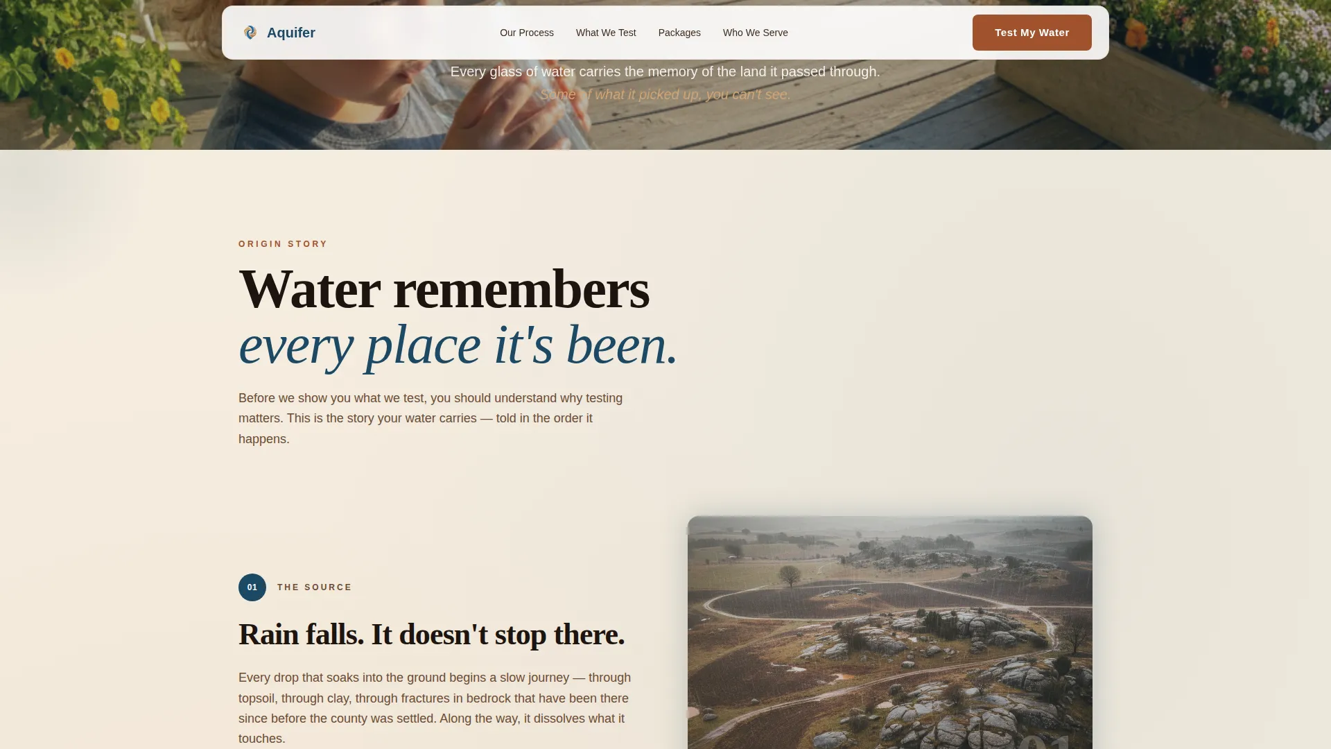 Environmental Consulting Pricing Website Template