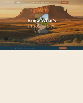 Environmental Consulting Pricing Website Template