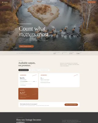 Climate & Environmental Monitoring Advanced Professional Website Template