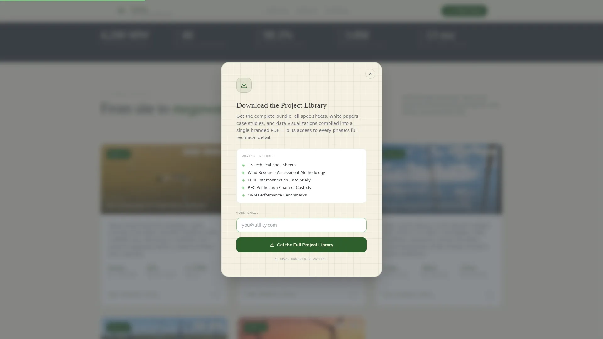 Renewable Energy Company Professional Website Template