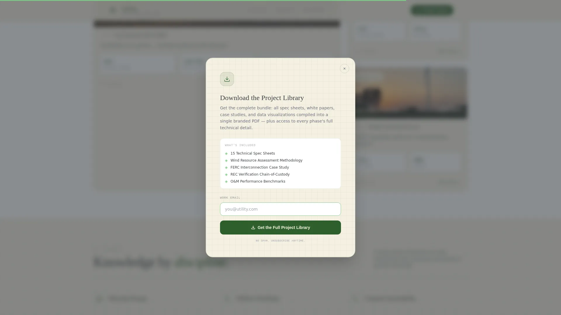 Renewable Energy Company Professional Website Template