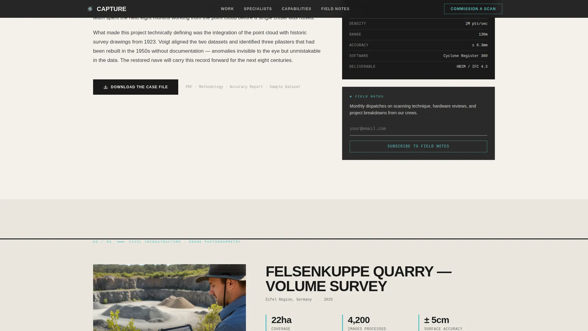 Architectural Technology Professional Website Template