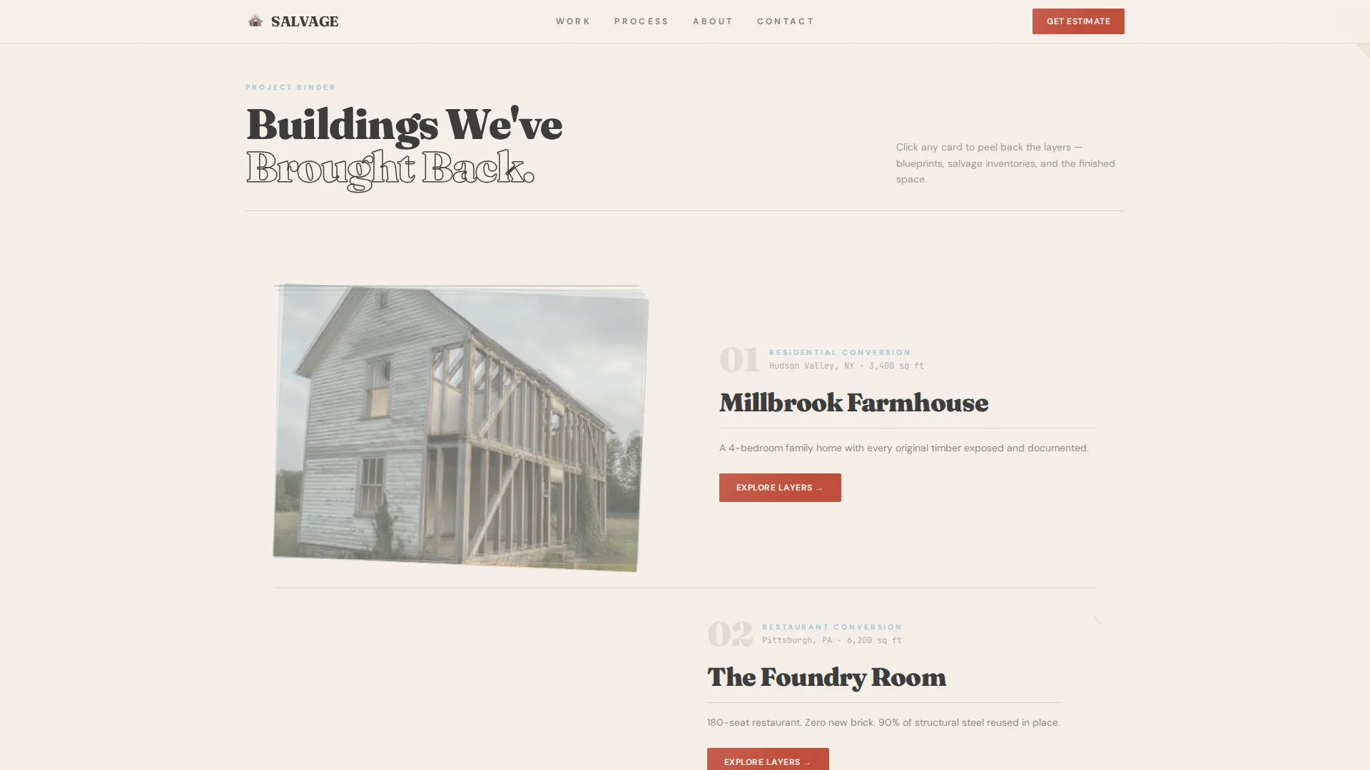 Sustainable & Green Architecture Cost Calculator Website Template