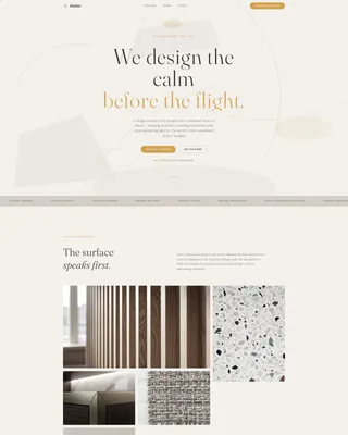 Hospitality & Restaurant Design Pre-Launch Website Template