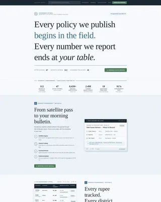 Progressive Agriculture Agency Landing Page Template