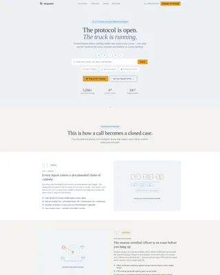 Animal Control Government Professional Website Template